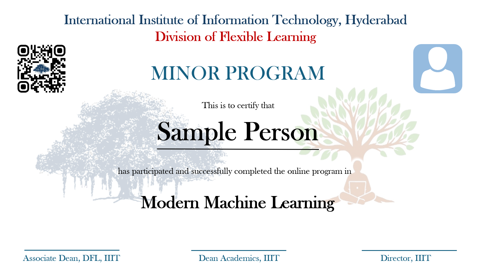 Sample Certificate